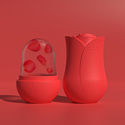 Rodillo Facial de Hielo – Efecto Glow y Desinflamante